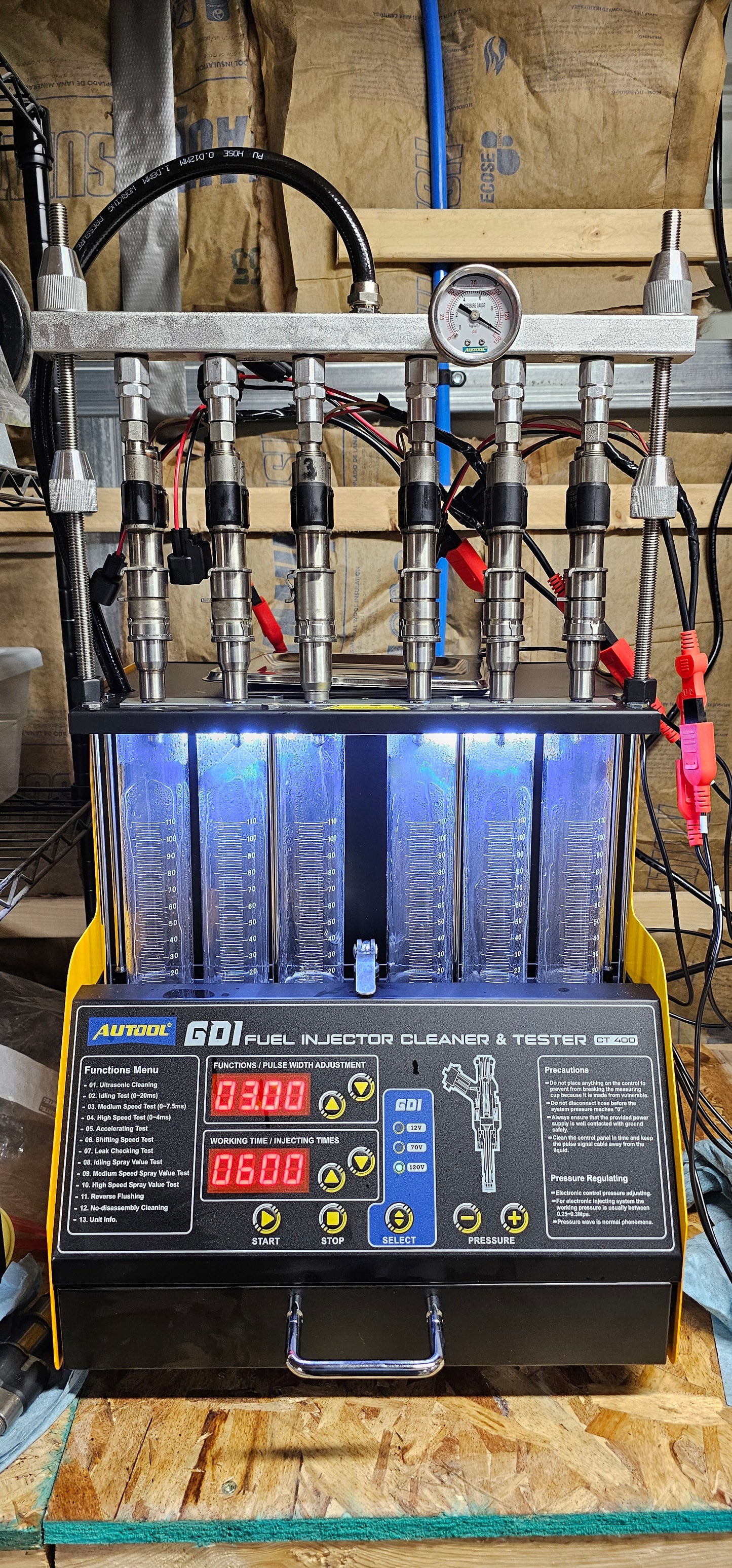 Injector Flow Test/Cleaning Service