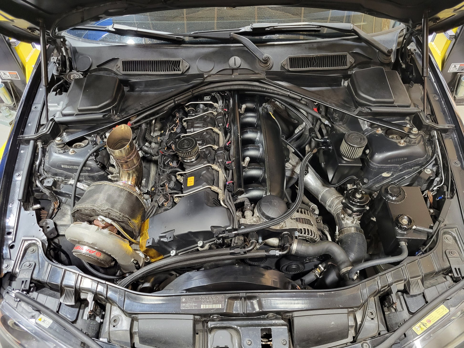 BMW Hood Exit Exhaust – Spooln Motorsports