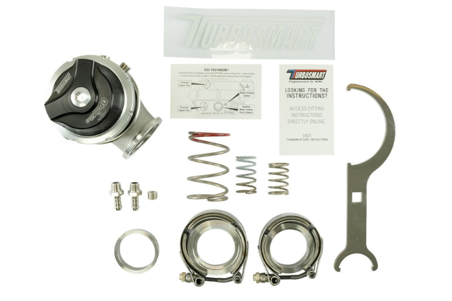 TurboSmart GenV CompGate40 14psi External Wastegate